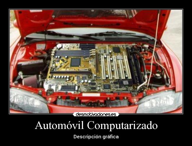 carteles auto loco computadora virtual windows linux desmotivaciones