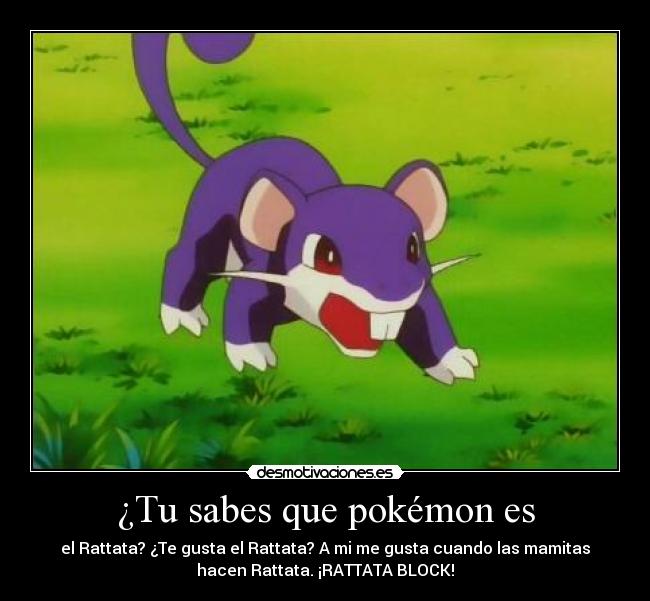 ¿Tu sabes que pokémon es - 