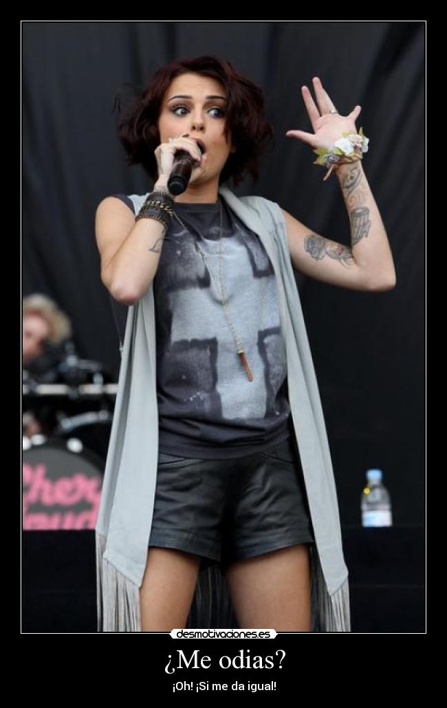 ¿Me odias? -