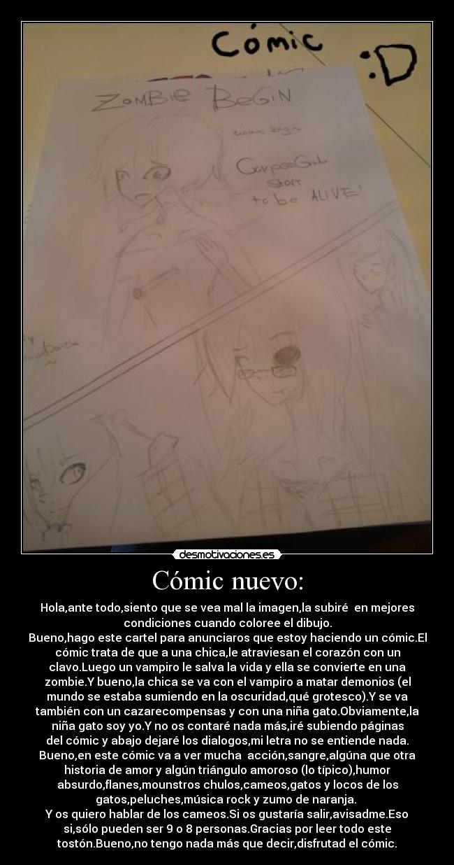 carteles corpsegirl miaumiau miau comic nuevo eso bueno desmotivaciones