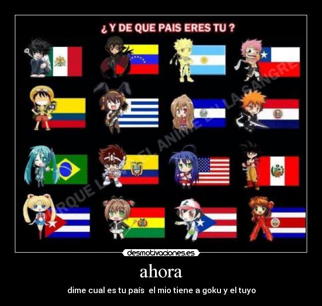 carteles pais anime desmotivaciones