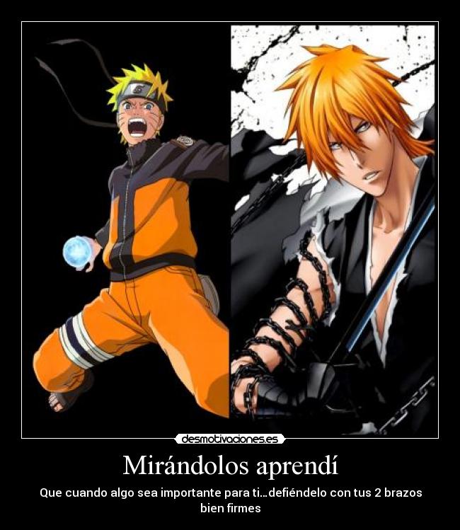 Mirándolos aprendí - Que cuando algo sea importante para ti…defiéndelo con tus 2 brazos bien firmes