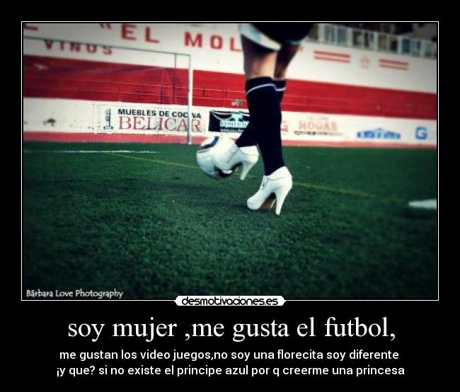 carteles mujer futbol facebook desmotivaciones
