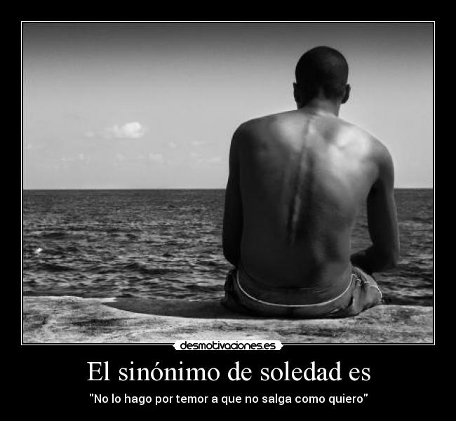 El sinónimo de soledad es - 