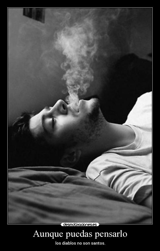 Aunque puedas pensarlo - los diablos no son santos.