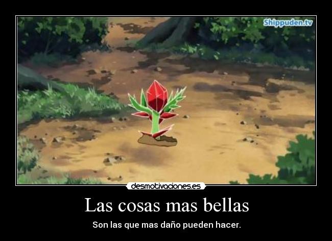 carteles anime naruto shippuden tecnica cristal guren rosa con espinas sakuby abby desmotivaciones