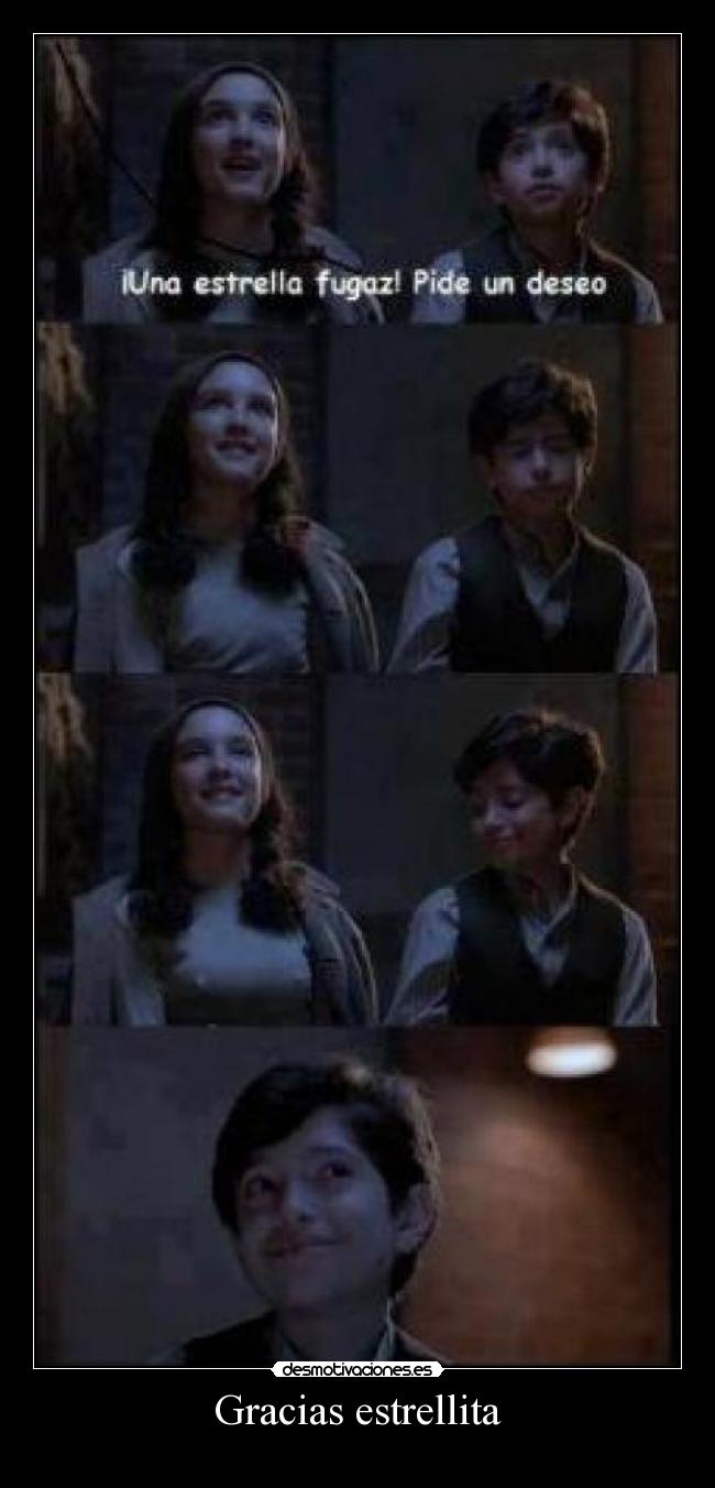 Gracias estrellita -