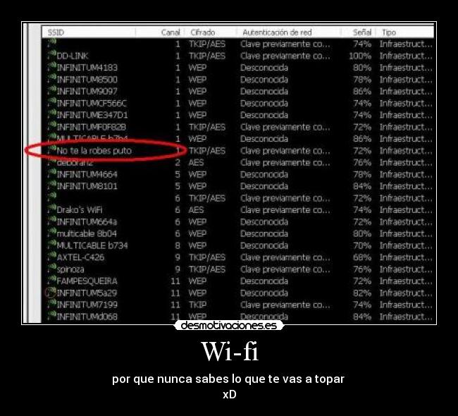 carteles wifi desmotivaciones