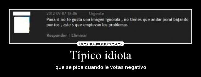 Típico idiota - 