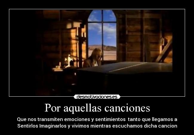 Por aquellas canciones - 