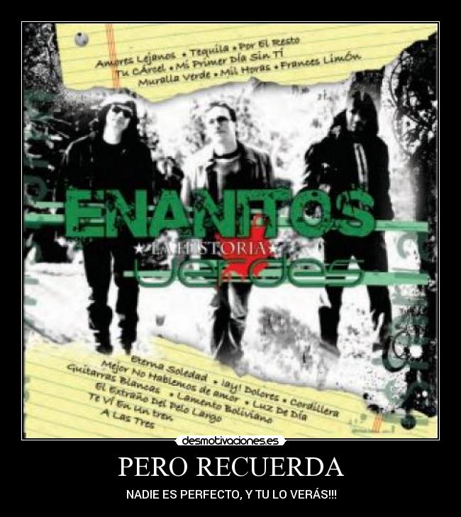 PERO RECUERDA - 