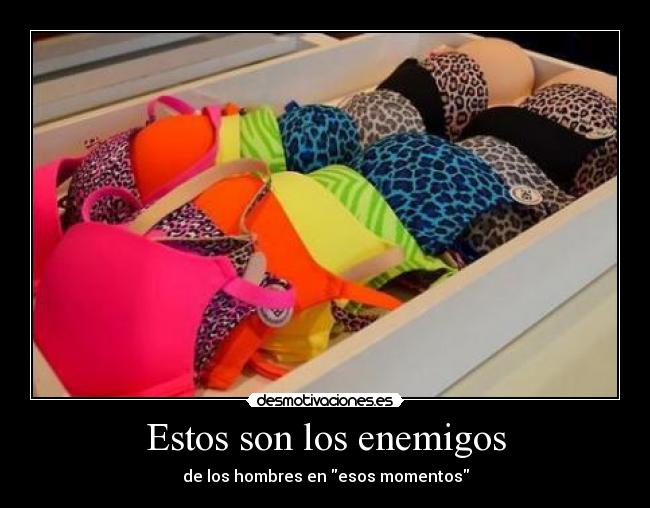 Estos son los enemigos -