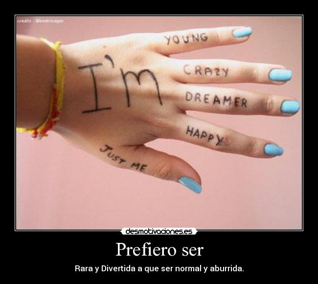 Prefiero ser - 