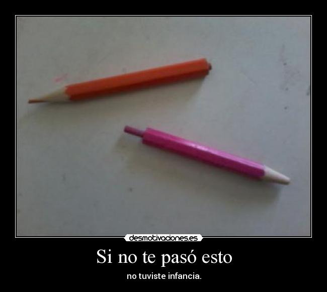 Si no te pasó esto - 