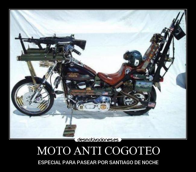 MOTO ANTI COGOTEO - 