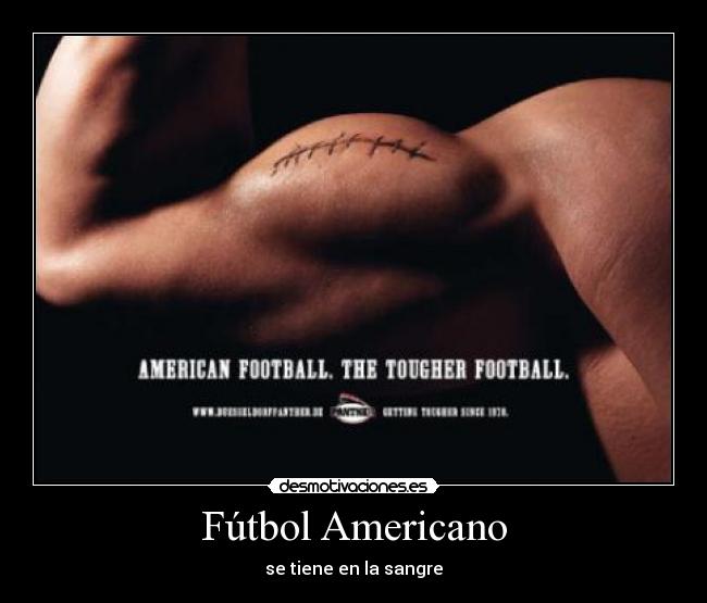 carteles futbol futbol americano desmotivaciones