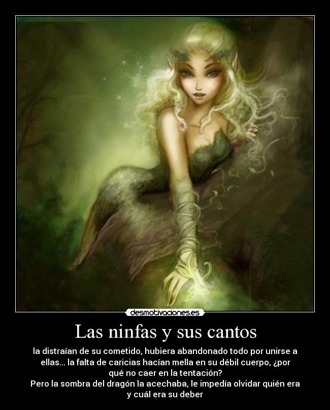 Las ninfas y sus cantos - 