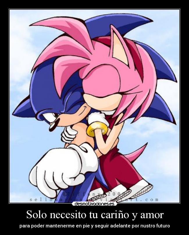 Solo necesito tu cariño y amor -