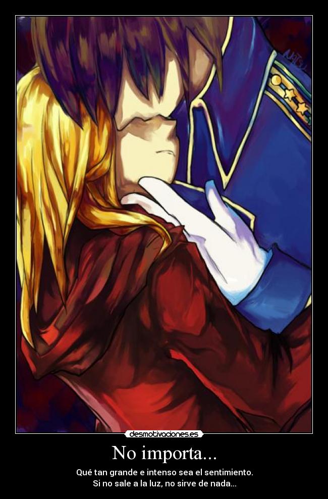 No importa... -