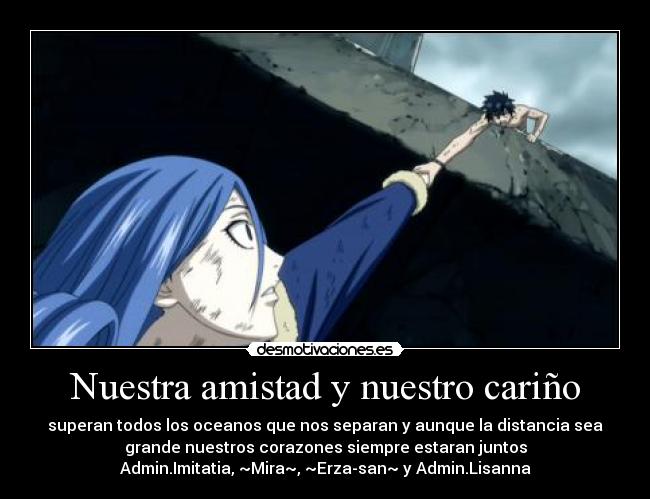 carteles amistad eliana heartfilia desmotivaciones