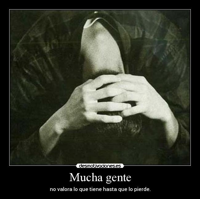 Mucha gente -