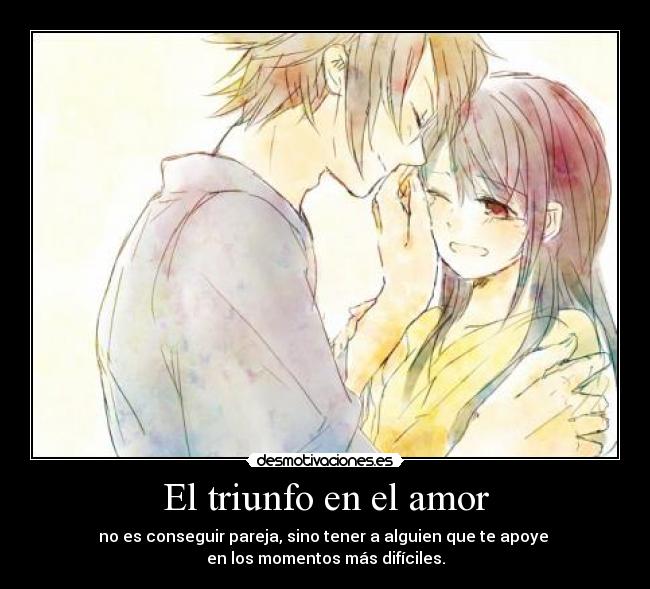 El triunfo en el amor -