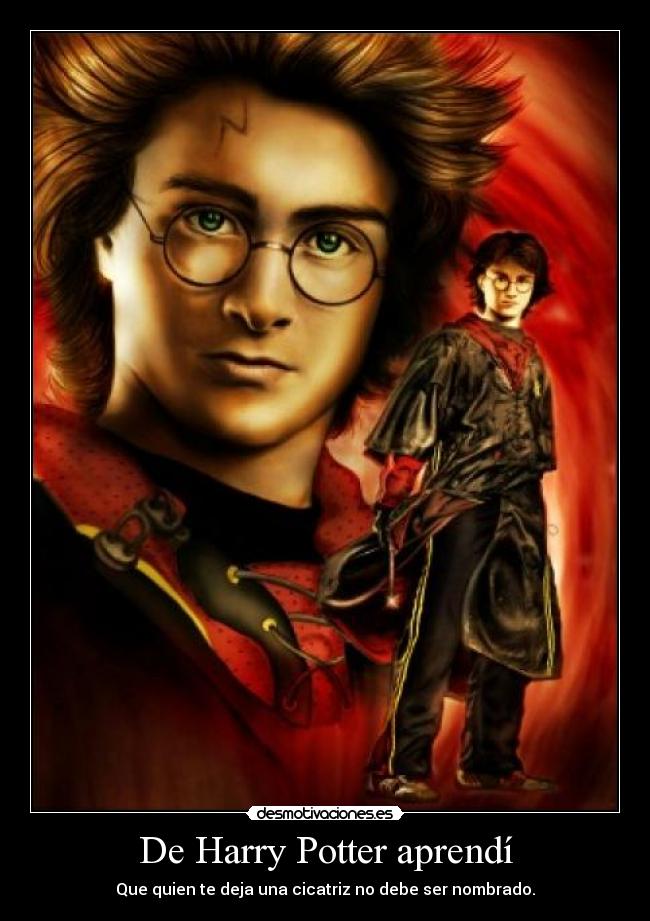 De Harry Potter aprendí -