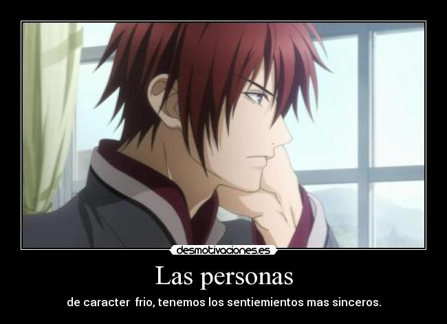 Las personas -