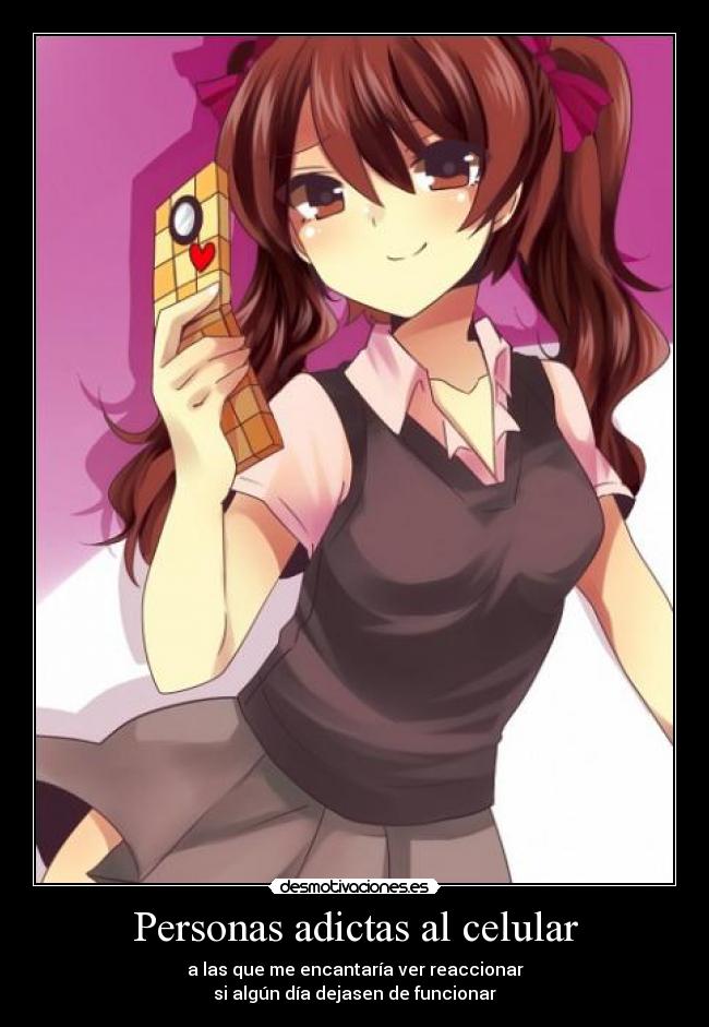 carteles anime juego touhou personas adictas sin celu mueren extingan los celus entonces desmotivaciones