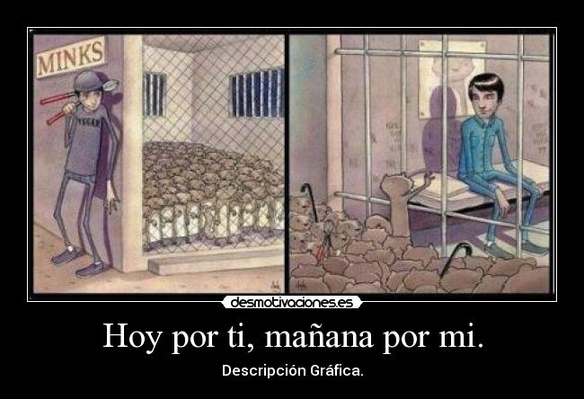 Hoy por ti, mañana por mi. - Descripción Gráfica.