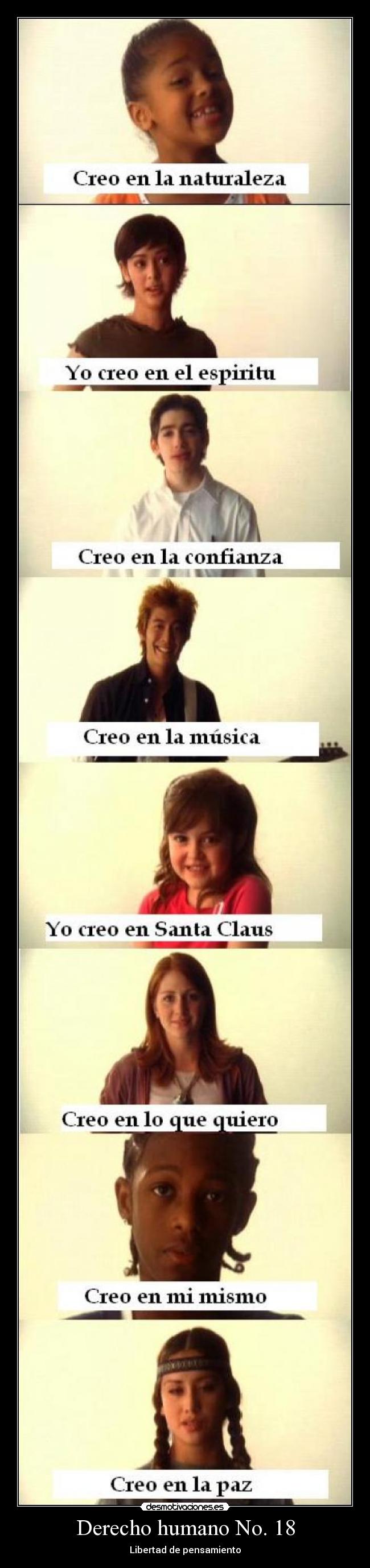 Derecho humano No. 18 - 