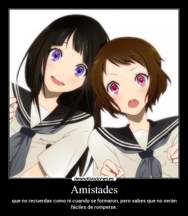 Amistades -