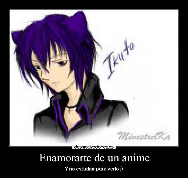 Enamorarte de un anime -