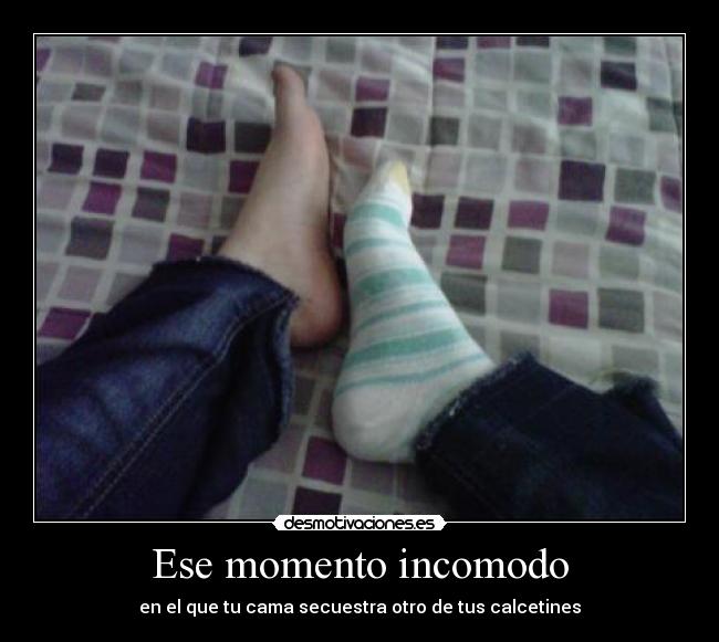 Ese momento incomodo - 