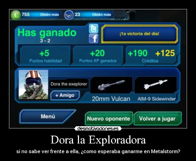 carteles dora exploradora ver ganarme metalstorm desmotivaciones