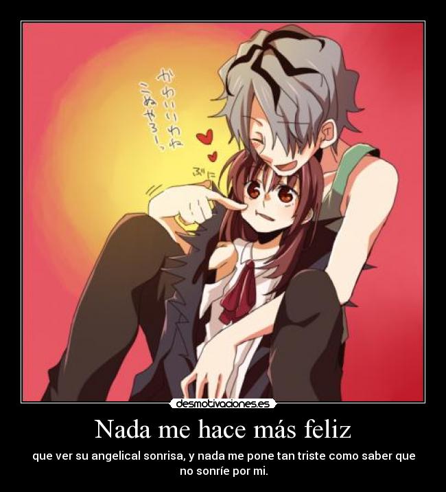 Nada me hace más feliz - 