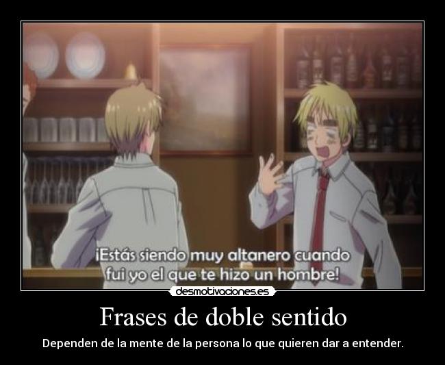 Frases de doble sentido -