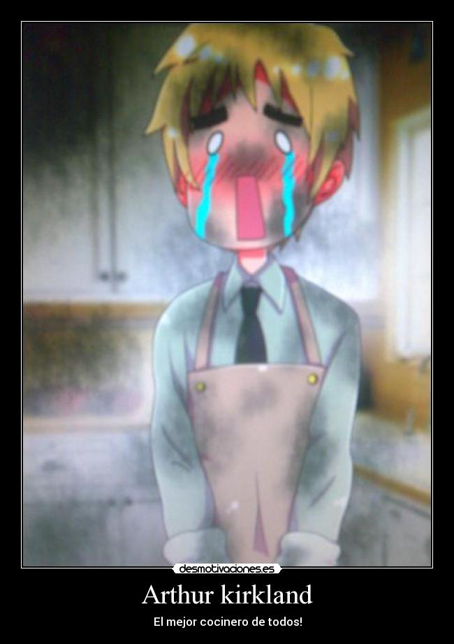 Arthur kirkland - El mejor cocinero de todos!