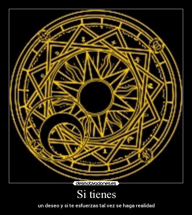 Si tienes -