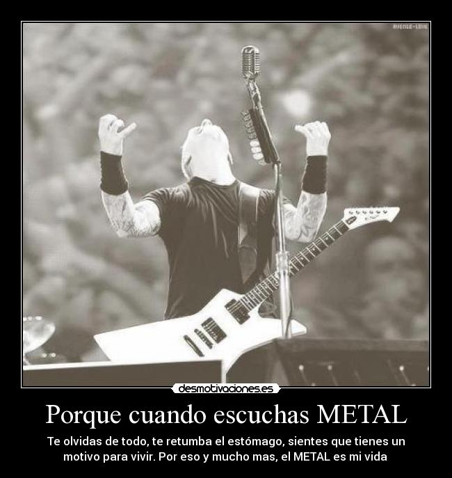 carteles metal desmotivaciones