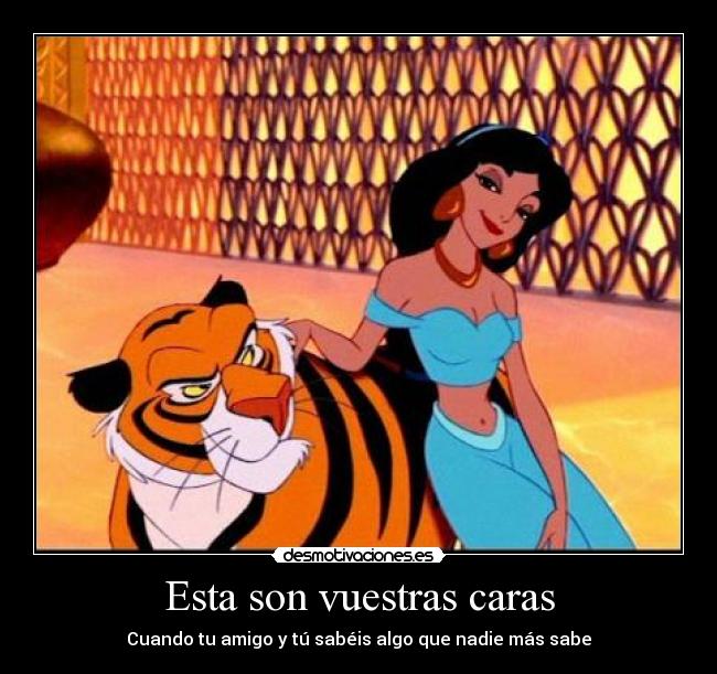 Esta son vuestras caras -