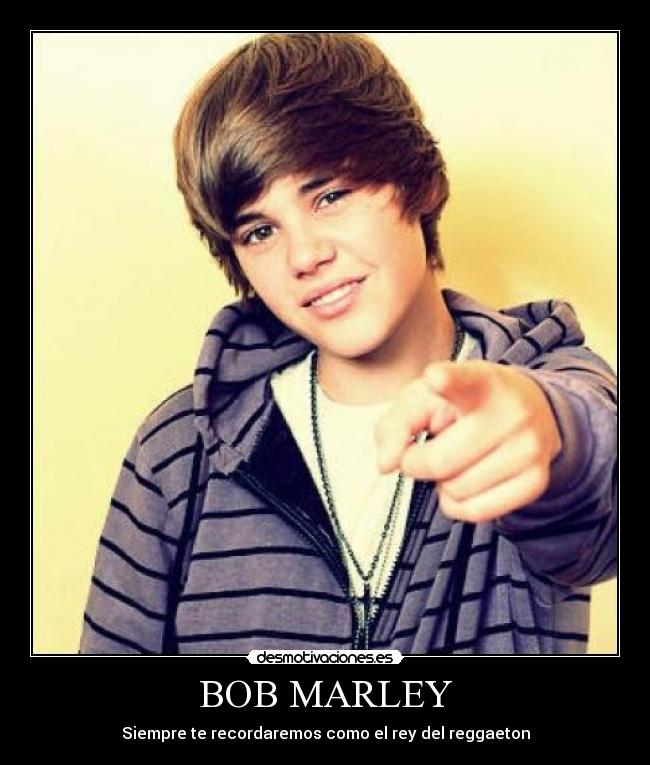 BOB MARLEY - Siempre te recordaremos como el rey del reggaeton