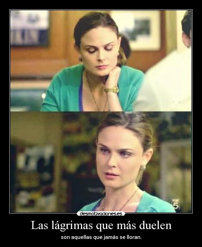 Las lágrimas que más duelen -