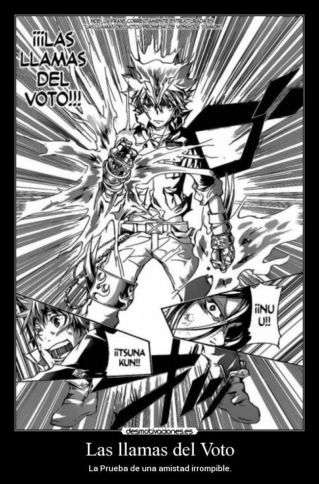 Las llamas del Voto - La Prueba de una amistad irrompible.