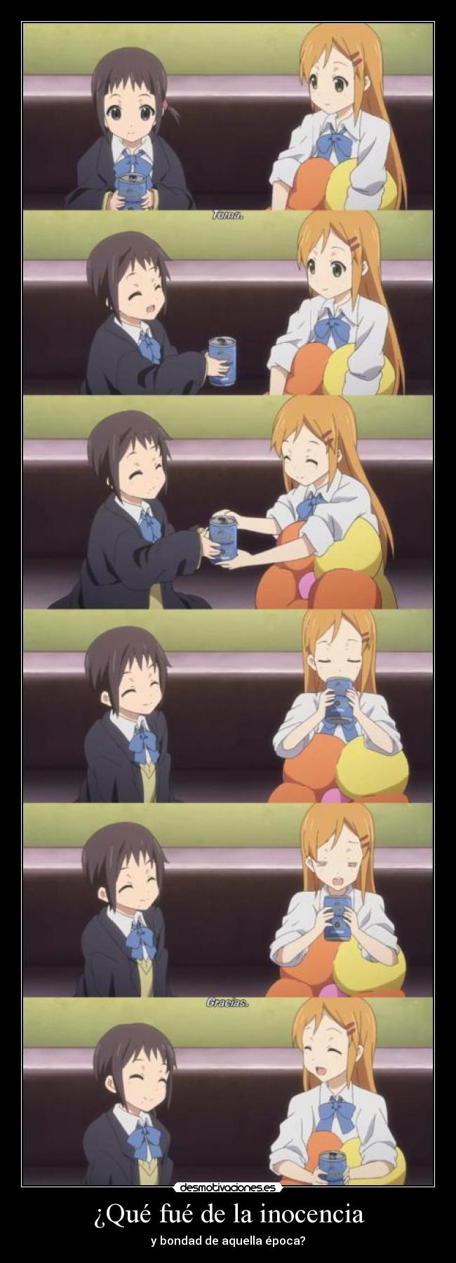 ¿Qué fué de la inocencia -