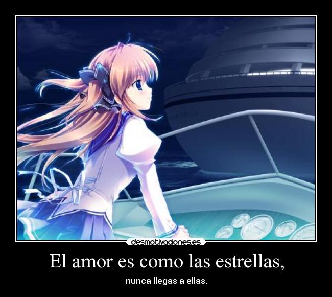 carteles amor anime manga otaku love amor quiero desmotivaciones
