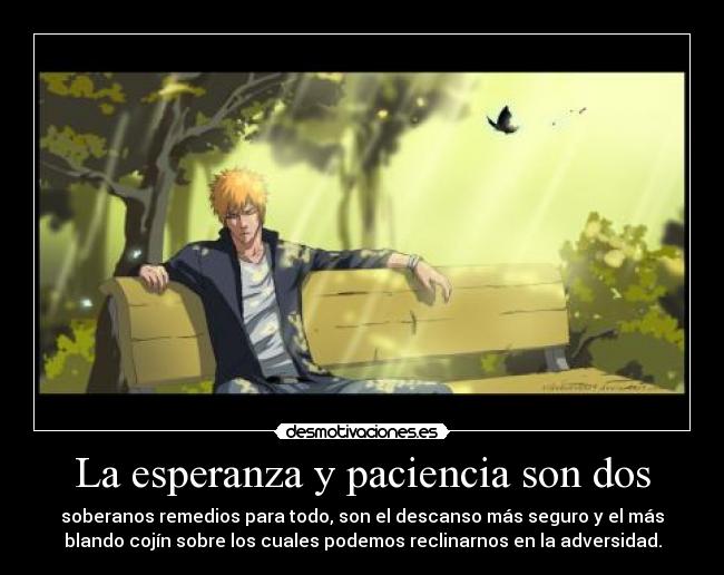 carteles esperanza cristiana anime frase bleach ichigo reflexion desmotivaciones