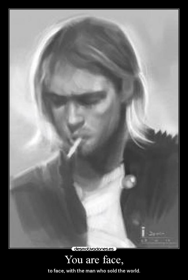 carteles kurt cobain desmotivaciones