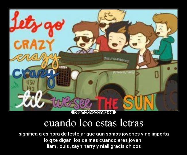 cuando leo estas letras -