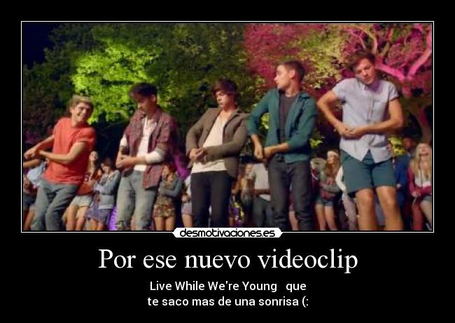 Por ese nuevo videoclip -